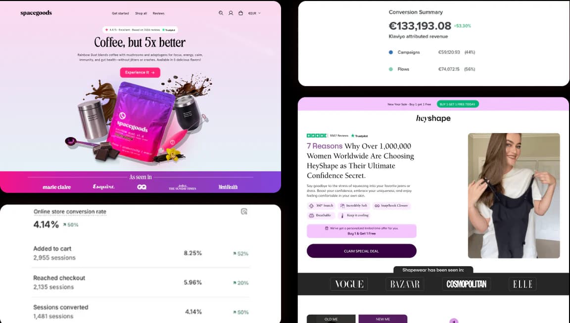 Landing Pages, Built